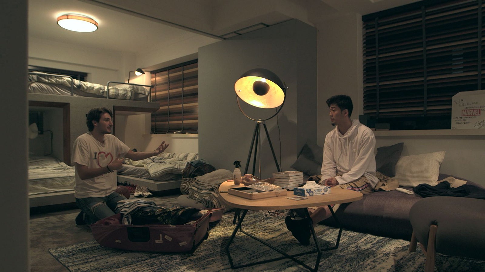 ジュゼッペ、凌「TERRACE HOUSE TOKYO 2019-2020」26th WEEK（C）フジテレビ／イースト・エンタテインメント