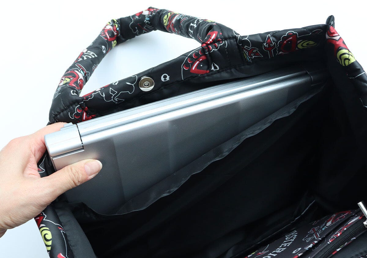 ヒステリックミニDEVILKINスクエアトート内ポケット