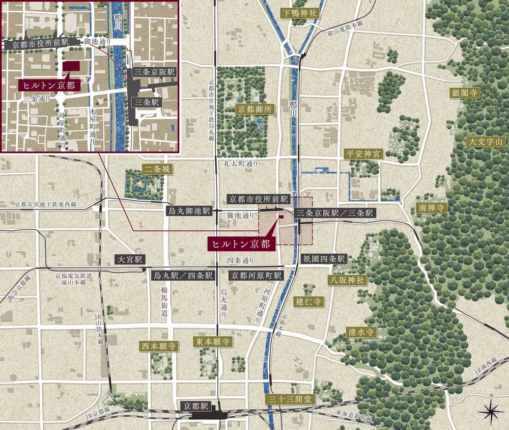 ヒルトン京都／画像提供：ヒルトン