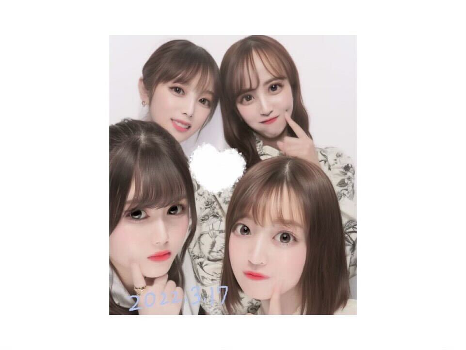 乃木坂46与田祐希、伊藤理々杏・阪口珠美・佐藤楓とのプリクラ公開「可愛すぎ」「眼福」とファン歓喜