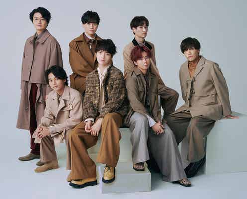 Kis-My-Ft2、30枚目シングル「想花」新ビジュアル解禁 大人っぽい衣装で優しい表情