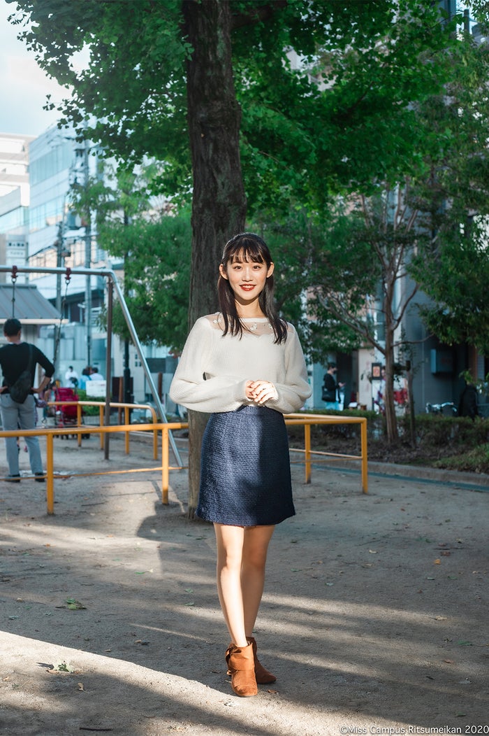 ミス立命館 ファイナリスト佐藤華純 男の子に間違われて 大学で訪れた転機とは いま最も美しい女子大生 モデルプレス