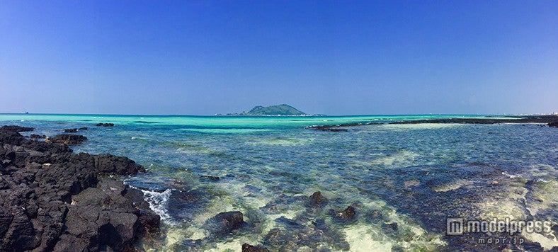 チェジュ島で人気の挾才（ヒョプチェ）海水浴場