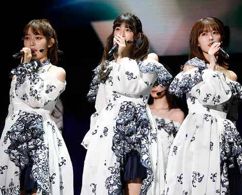 乃木坂46・3期生、“卒業目前”秋元真夏に捧げたステージ 吉田綾乃クリスティーは涙<11th YEAR BIRTHDAY LIVE>