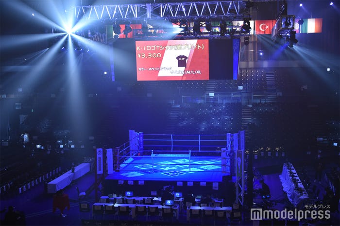 「K-1 WORLD GP 2023~初代ミドル級王座決定トーナメント~」会場(C)モデルプレス