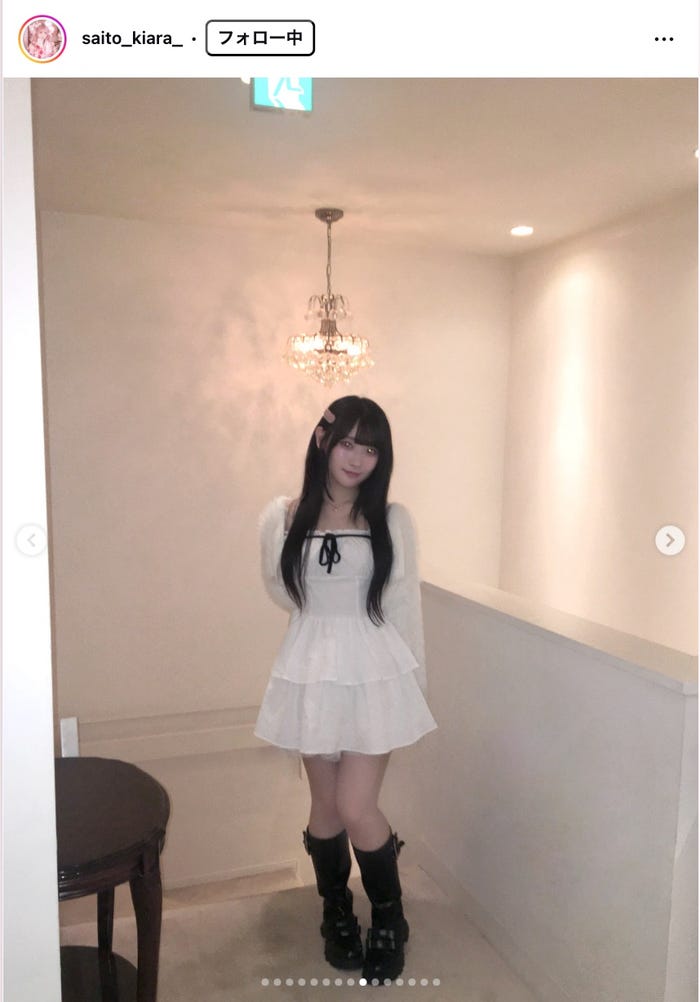 齋藤樹愛羅instagramより