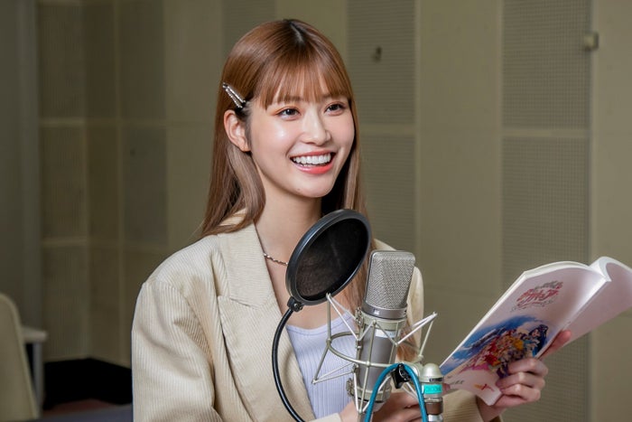 生見愛瑠 本人役で声優初挑戦 自身の再現度に驚く 映画ヒーリングっど プリキュア モデルプレス