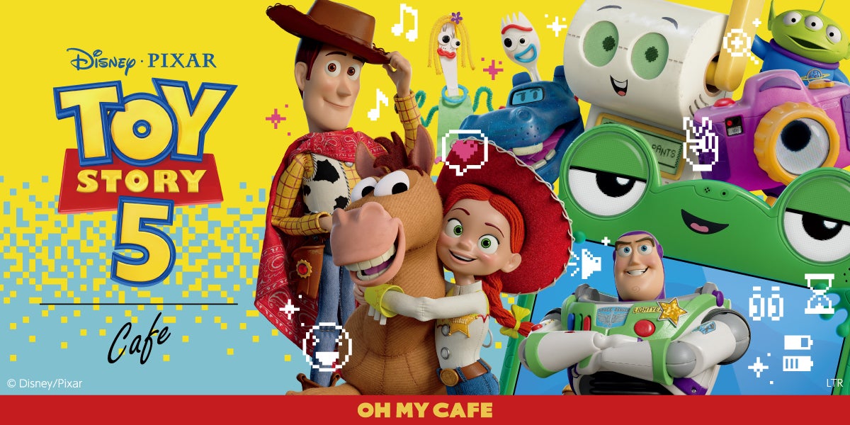 「トイ・ストーリー5」OH MY CAFE（C）Disney/Pixar