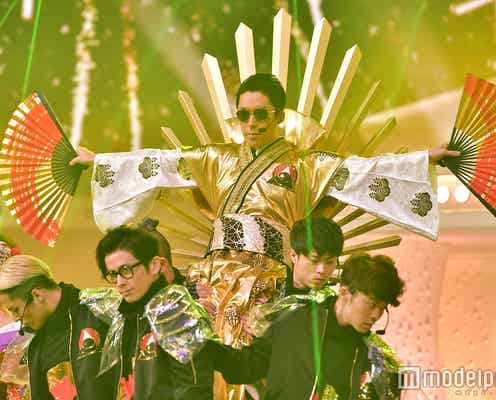 オリラジ中田敦彦とピコ太郎がハグで和解 RADIO FISHが“黄金PERFECT HUMAN”<紅白本番>