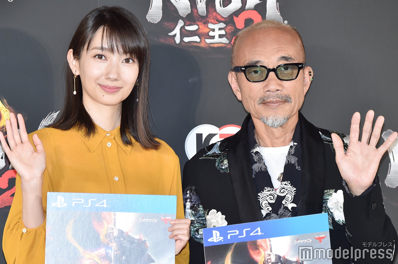 波瑠、竹中直人 （C）モデルプレス