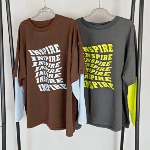 レイヤード風プルオーバー 2025しまむら冬コラボレイヤード風プルオーバー