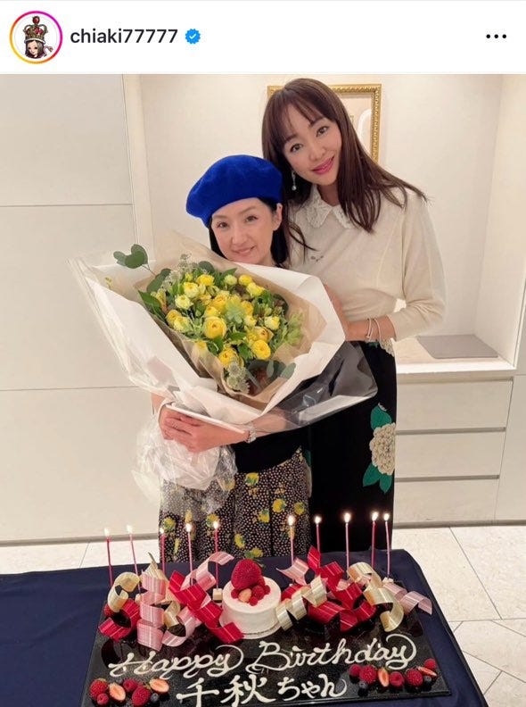 千秋 Instagramより