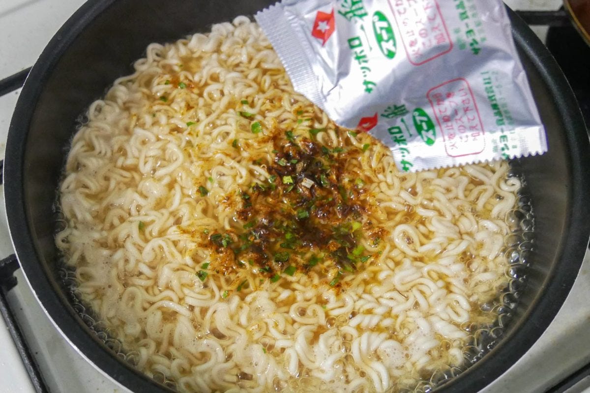 サッポロ一番しょうゆ味