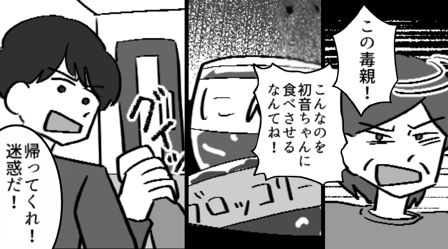 時短食品をゴミ箱に捨て…嫁を【毒親】扱いする義母！？しかし⇒「迷惑だ！俺たちには…」夫の方が限界だった話
