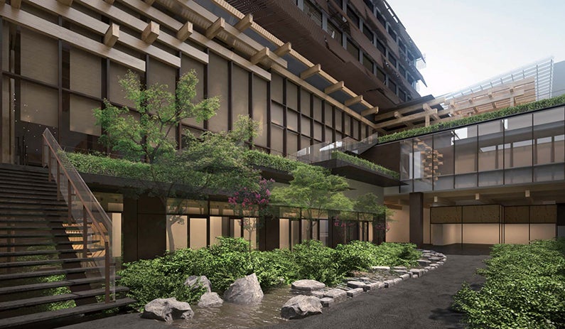 新風館／画像提供：隈研吾建築都市設計事務所