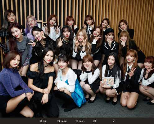TWICE&IZ*ONEの集合ショットに反響殺到「美人しかいない」「歴代級」