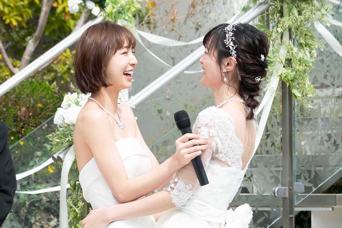 篠田麻里子、小篠恵奈(C)NHK