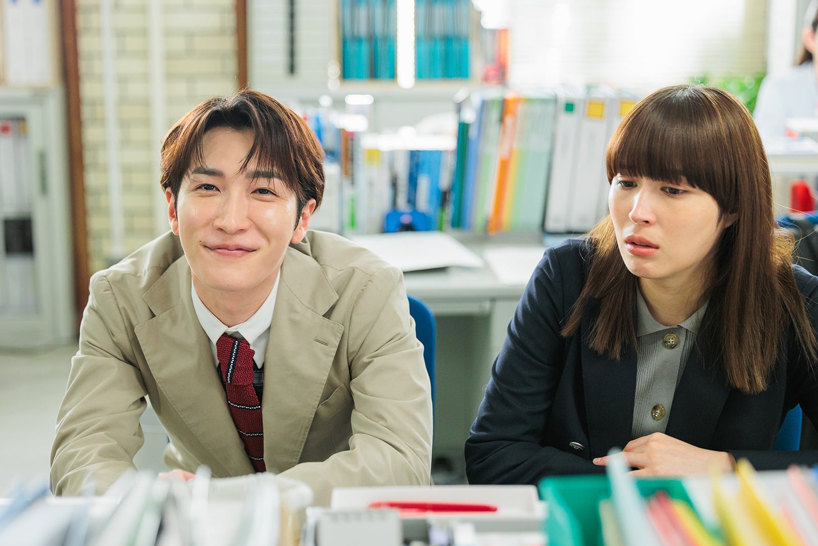 渡辺翔太、広瀬アリス「なんで私が神説教」第4話（C）日本テレビ