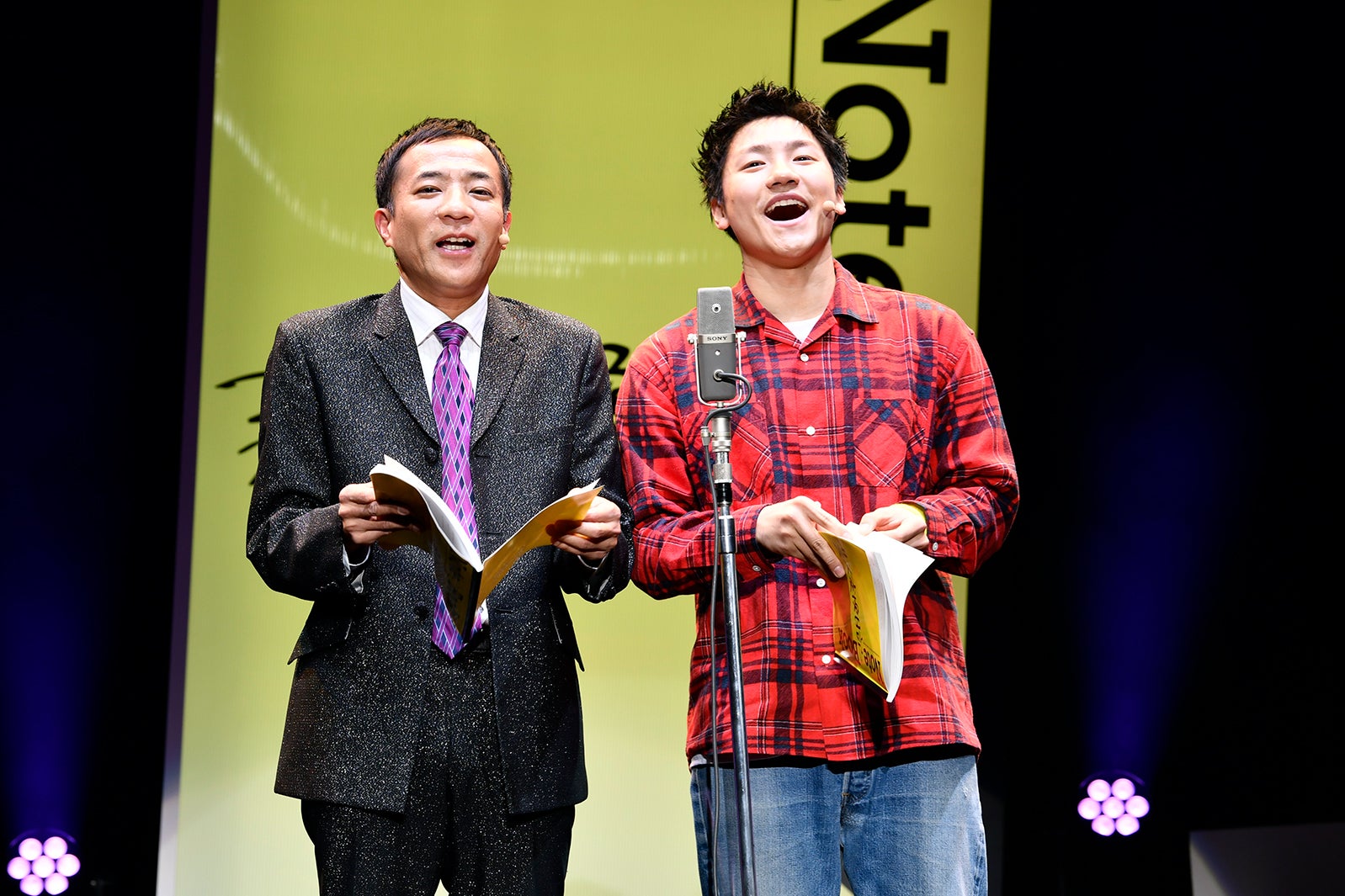 朗読劇「芸人交換日記」公開ゲネプロ（提供写真）