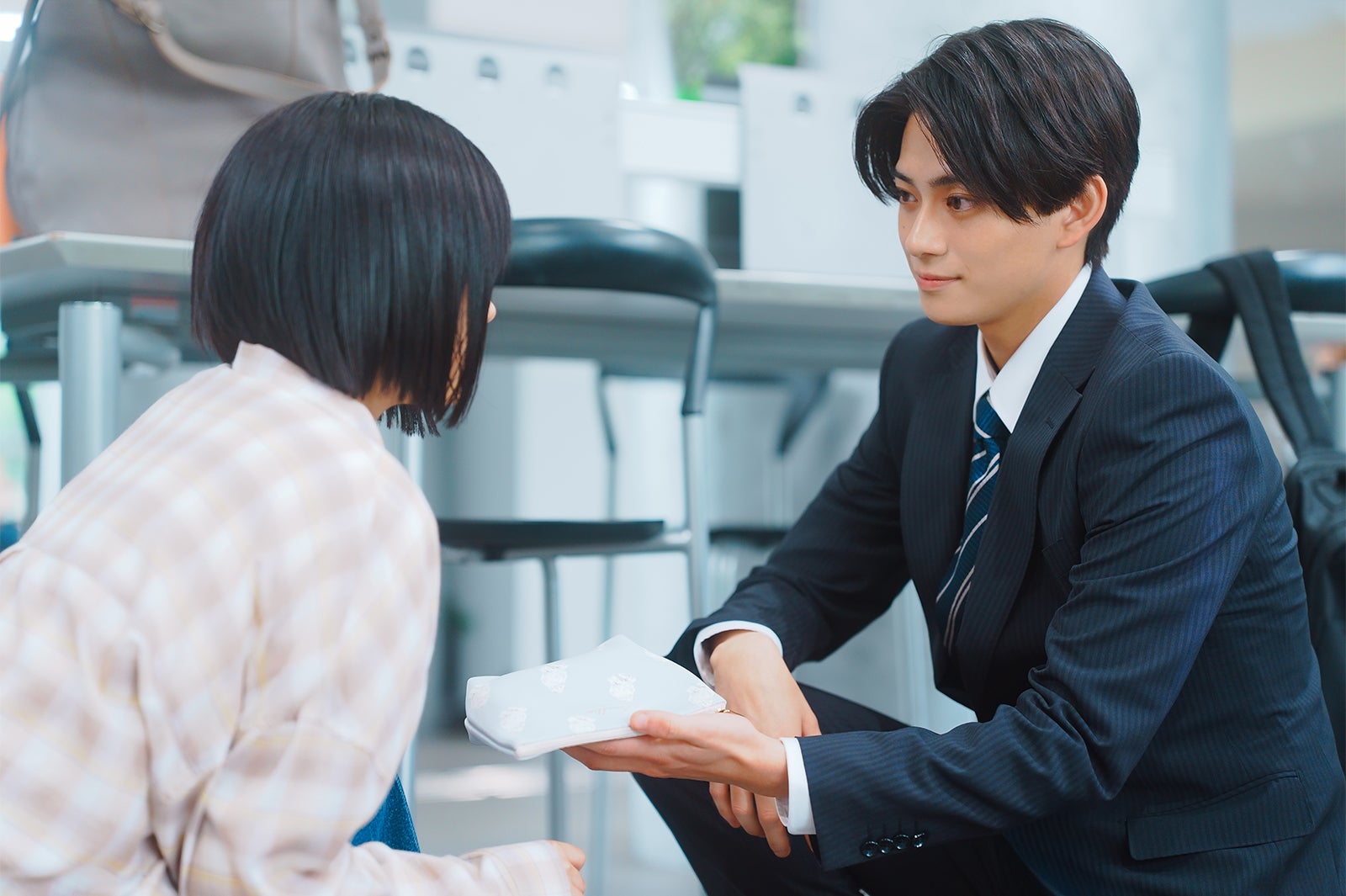 原菜乃華、岩瀬洋志「もうパパ！」第1話（C）ABCテレビ
