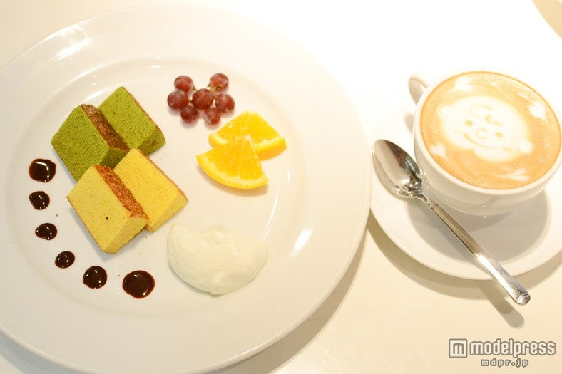 イートインスイーツは全てドリンクがセットに