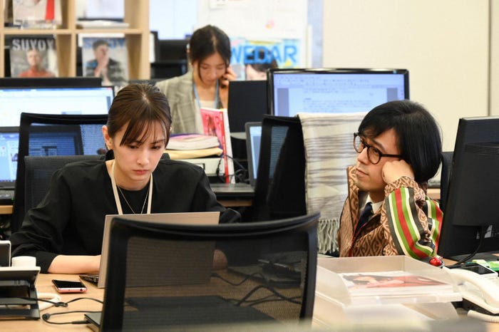 北川景子、松永天馬「リコカツ」第1話より(C)TBS