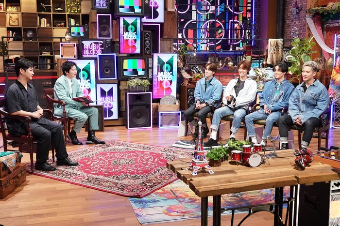 千葉雄大、田中圭、吉野北人、中本悠太、川村壱馬、三山凌輝(C)日本テレビ