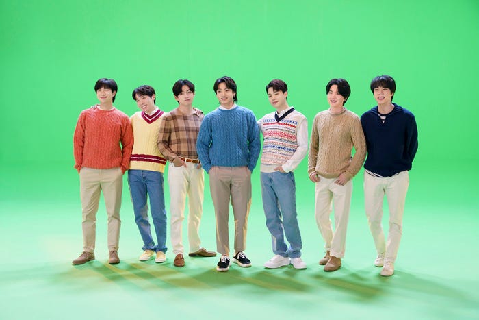 BTS/新TVCMメイキング (提供写真)