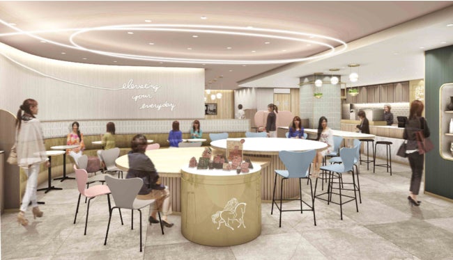 GODIVA cafe Tokyo／画像提供：ゴディバ ジャパン