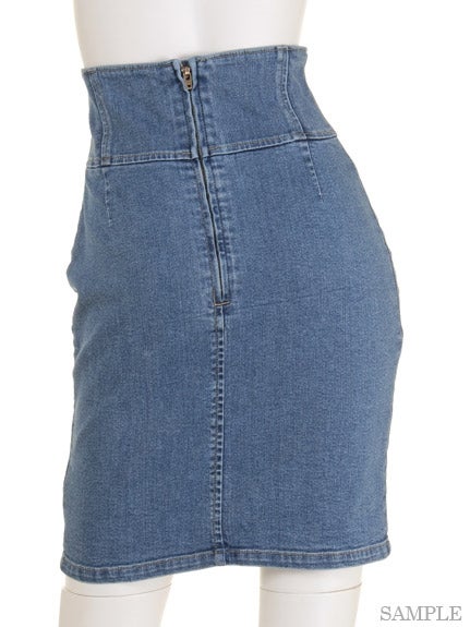 ハイウエストデニムスカート「snidel」9,072円(税込)