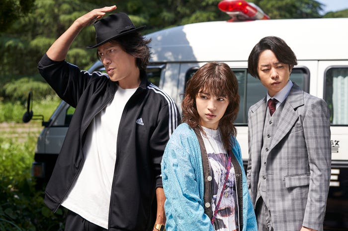 江口洋介、広瀬すず、櫻井翔(C)2023映画「ネメシス」製作委員会