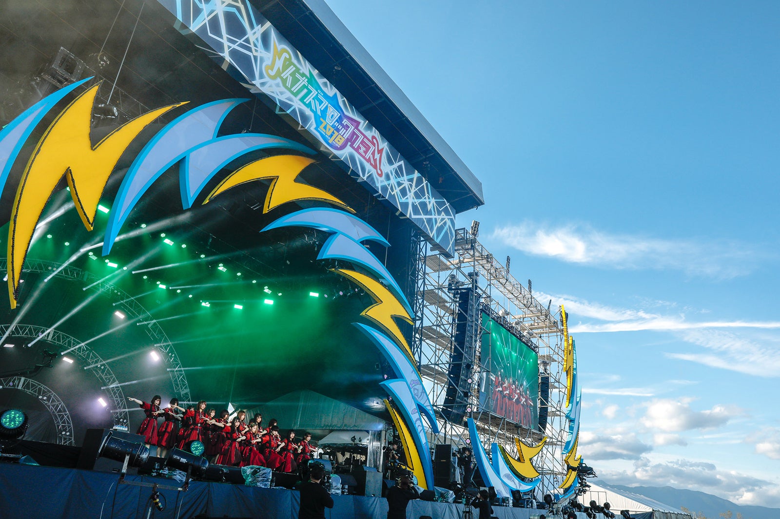 欅坂46 （C）イナズマロック フェス 2018 実行委員会