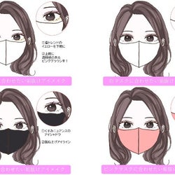 マスクの色で似合うメイクは違うんです♡マスクの色別「垢抜けアイメイク」