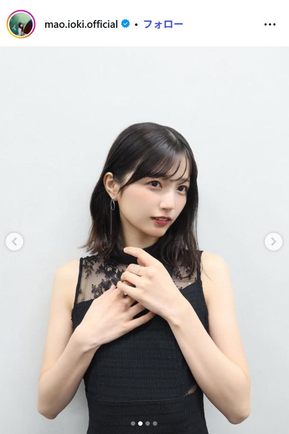 五百城茉央Instagramより