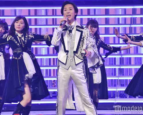 AKB48グループ“男装選抜”10名がリハ 山内惠介とコラボ＜紅白リハ1日目＞