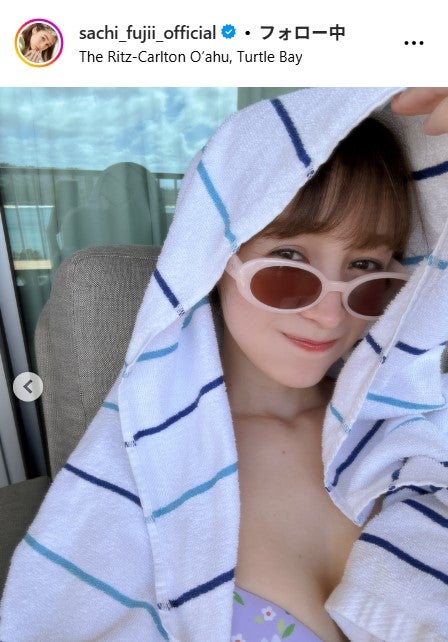 藤井サチInstagramより