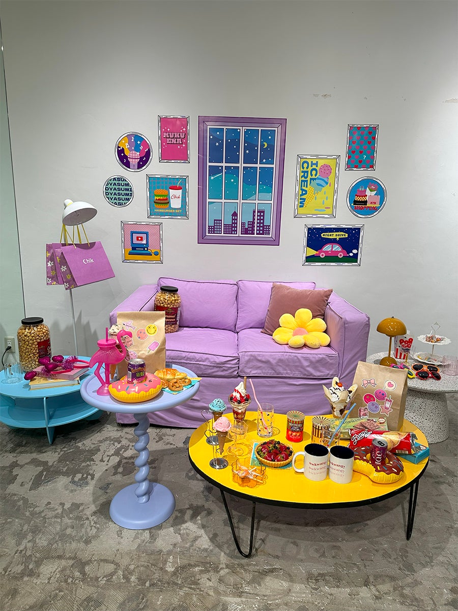 「Chik POPUP」会場の様子（提供写真）