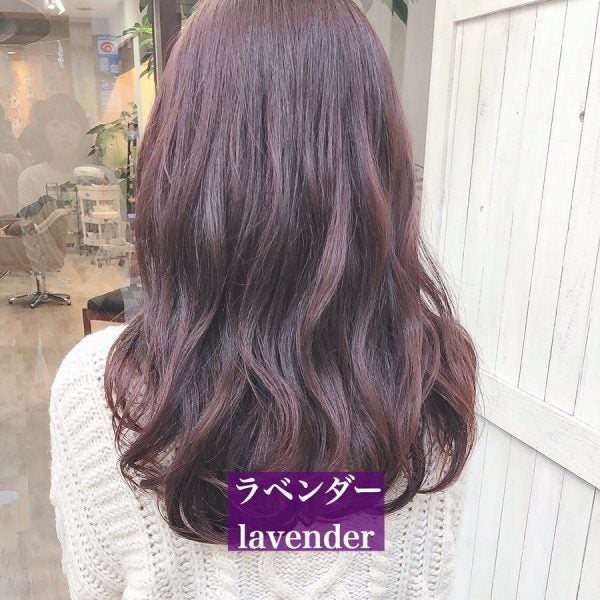 画像12 21 紫系 暗め のヘアカラー特集 ブリーチなしでも可愛い透明感のある髪色をご紹介 モデルプレス
