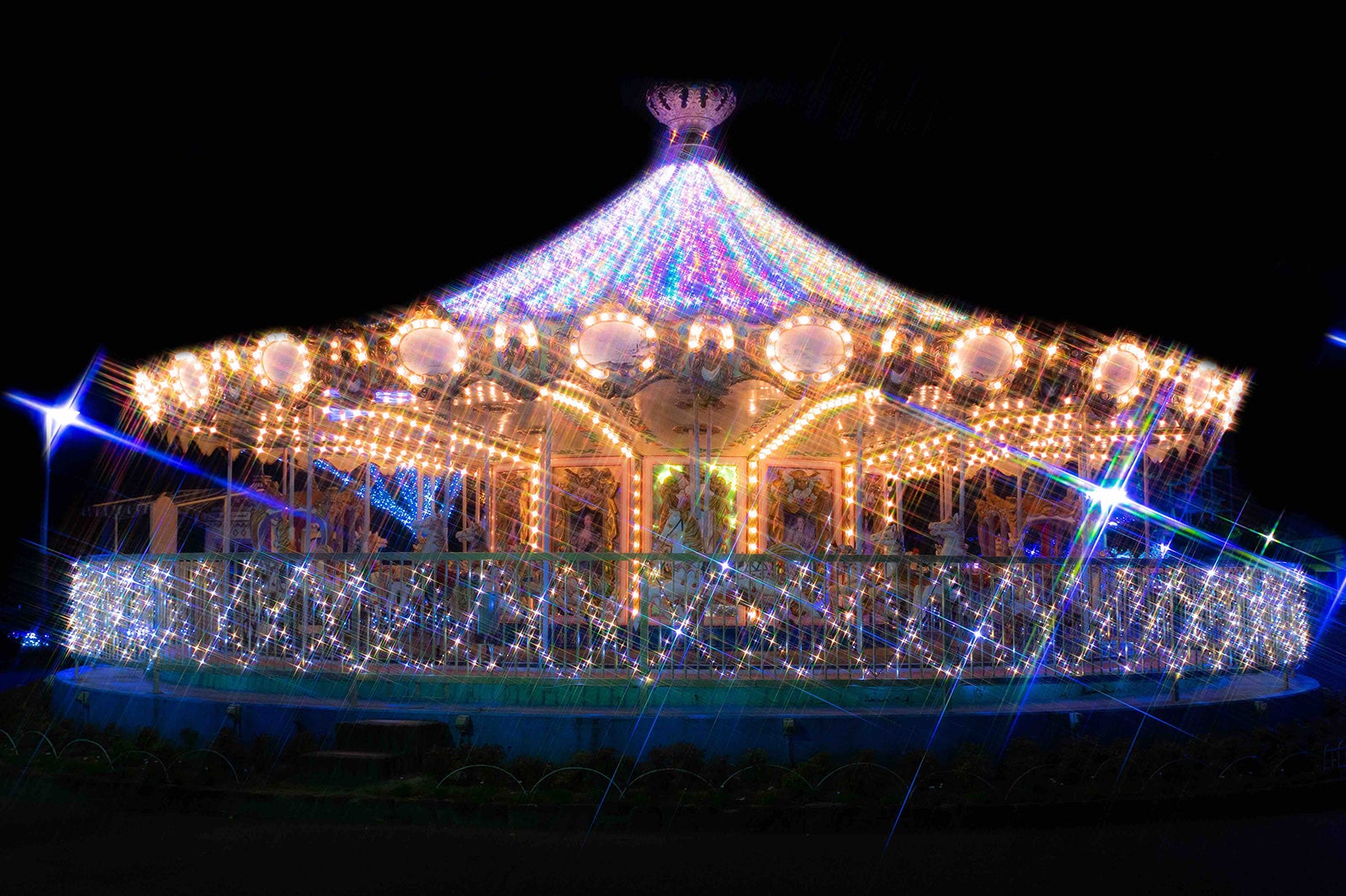 イルミネーション／画像提供：みろくの里