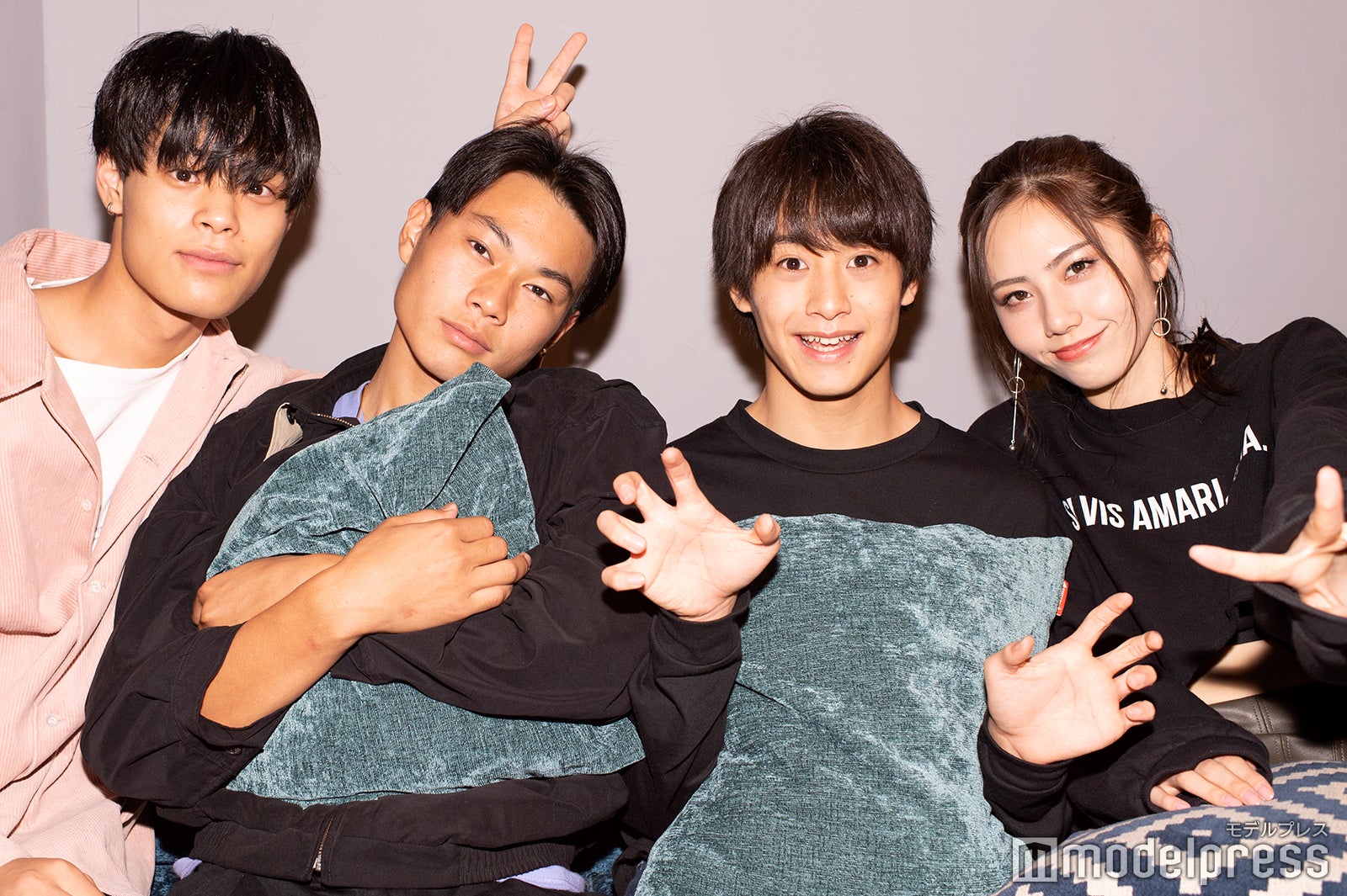ゆいと（竹内唯人）、Kaya、ひろむ（黒田昊夢）、いと（宮瀬いと） （C）モデルプレス
