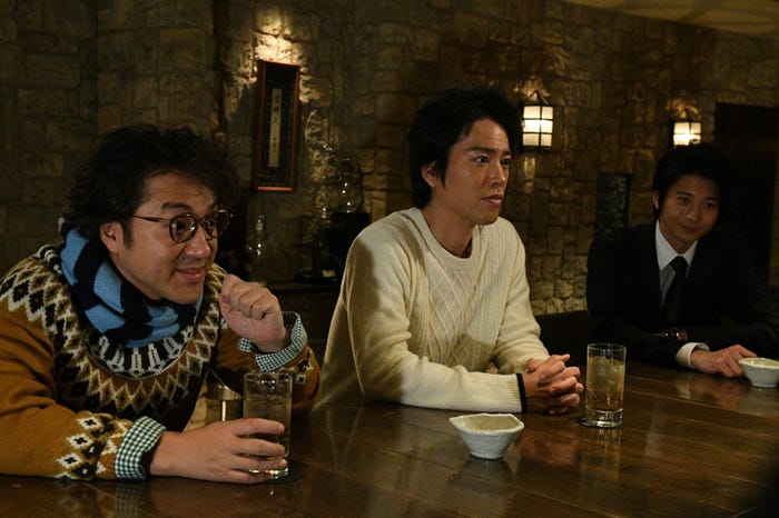 ムロツヨシ、桐谷健太、向井理/「きみが心に棲みついた」第5話より(C)TBS