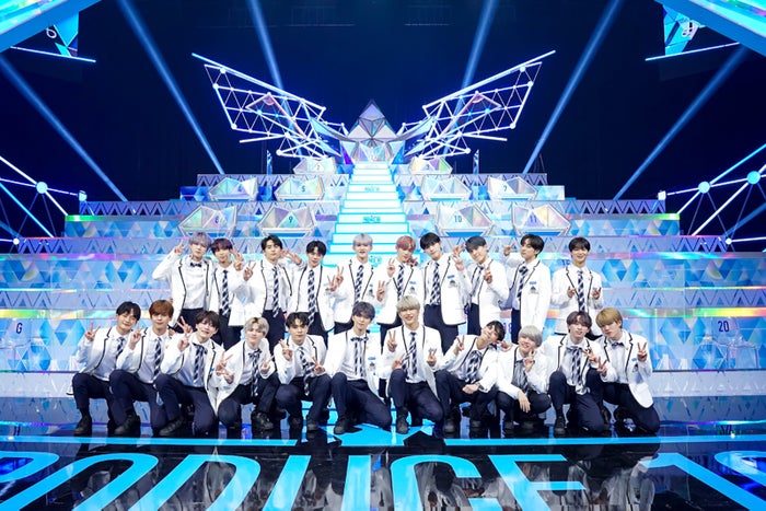 「PRODUCE 101 JAPAN SEASON2」ファイナル進出者（C）LAPONE ENTERTAINMENT