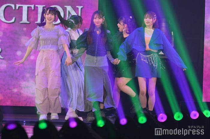 松本かれん、櫻井優衣、橋本桃呼「推しの子」ステージより(C)モデルプレス