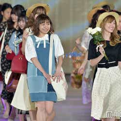 モデルプレス - SKE48“ファッション選抜”が堂々ランウェイ 華やか春コーデで“モデル”の顔<関コレ2017S/S>