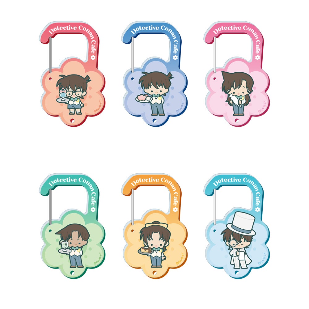 アクリルカラビナ（ランダム6種）税込1,045円／提供画像