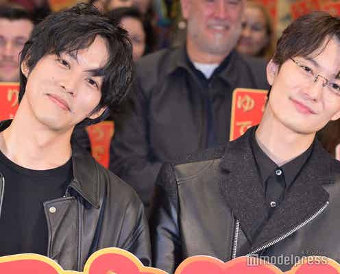 岡田将生&松坂桃李、海外オファーに意欲 “仲良し”やりとりで会場和ます<ゆとりですがなにか インターナショナル>
