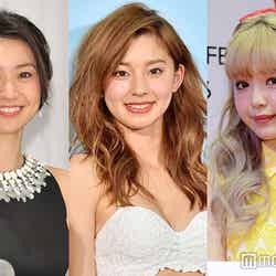 5月25日に一番読まれたニュースは？（左から）大島優子、朝比奈彩、藤田ニコル（Ｃ）モデルプレス
