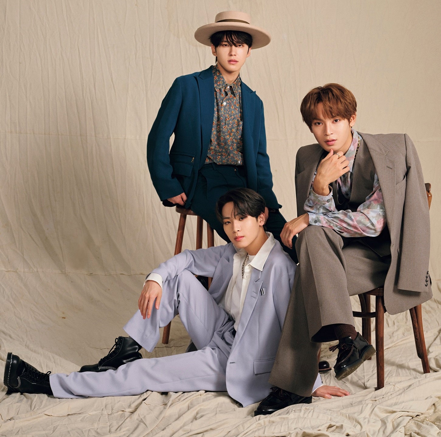 河野純喜、川尻蓮、與那城奨（画像提供：小学館）