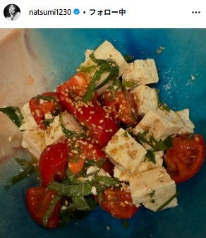 小川菜摘Instagramより