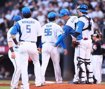 日本ハム・孫易磊五回途中5失点KO 2勝目はならず